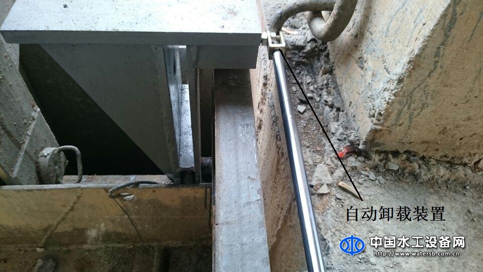 閘門自動(dòng)卸載裝置